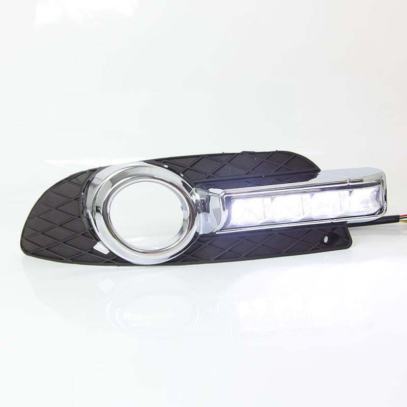 Sklop maglenke za Mitsubishi Lancer (10-13) – C-Type + LED, ABS, IP67, 2000 lm, 6000K, 2A