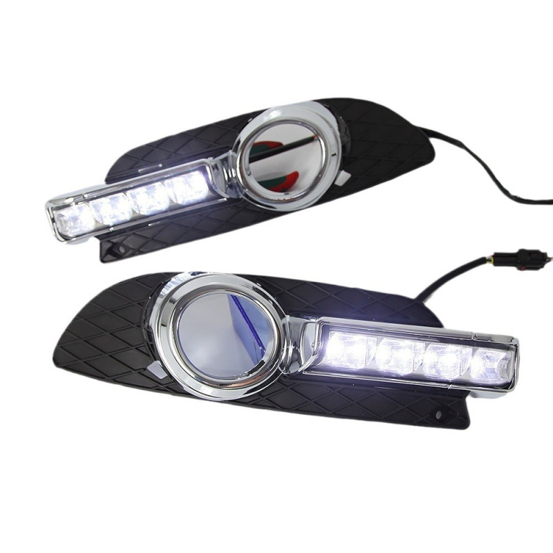 Sklop maglenke za Mitsubishi Lancer (10-13) – C-Type + LED, ABS, IP67, 2000 lm, 6000K, 2A