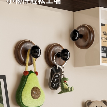 Ručka za vrata sa usisnom čašicom i kukom za vrata, garderobu i prozore — bez bušenja, model 985, materijal: svilen cvijet