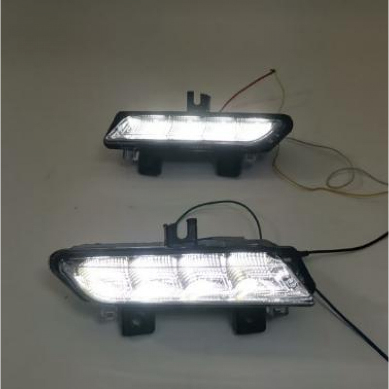 Dienos važiavimo šviesos ir LED rūko žibintai Renault modeliams | ABS, 12V, 1W, 6000 lm