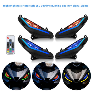 Aukštos ryškumo motociklų LED žibintas RS150R V1–V3 (12V, IP65, LED šaltinis, tarnavimo laikas 50 000 h)