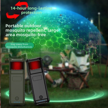 USB įkraunama uodų naikinimo lemputė (vidaus ir lauko naudojimui), 1500 mAh+ baterija, 8–12 valandų veikimo laikas