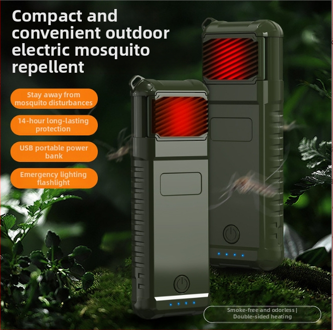 USB įkraunama uodų naikinimo lemputė (vidaus ir lauko naudojimui), 1500 mAh+ baterija, 8–12 valandų veikimo laikas