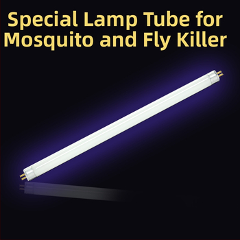 Lampa-cijev za uništavanje komaraca sa lepljivom klopkom, za restorane, model T5-8W/10W, plavo-vijelo svjetlo