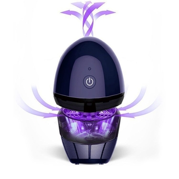 Unutarnja lampa za ubijanje komaraca, tiha, usisni tip, UVA ljubičasta svjetlost, 220V, pogodna za 20–50 m², model S-23, marka Manosch