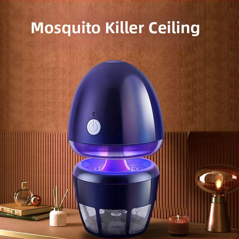 Vidaus moskitų naikinimo lemputė, tylus siurbimo tipas, UV-A purpurinė šviesa, 220V, tinka 20–50 m², modelis S-23, prekinis ženklas Manosch