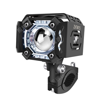 MT5 LED reflektor za motocikl s dvostrukim lećama, 30W, DC12-50V, aluminijsko kućište