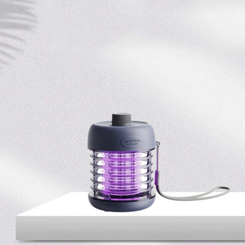 LED lampica za ubijanje komaraca s lovom svjetlosnim valom i električnim šokom, ponovno punjiva, pokrivenost do 20 m², vrijeme punjenja 2 sata, trajanje baterije 8–12 sati