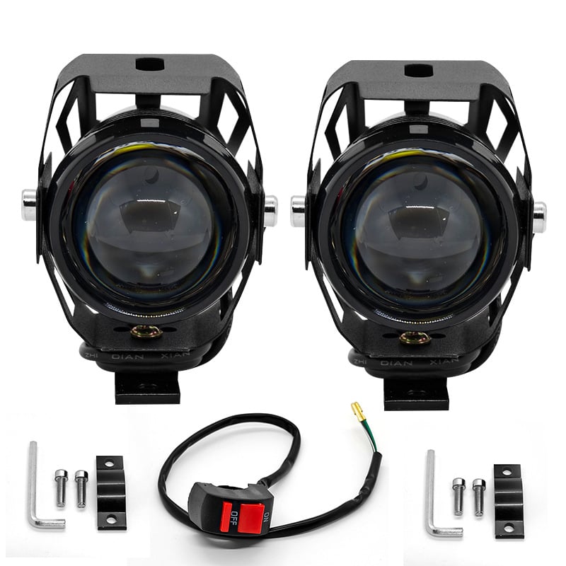 Vanjski LED reflektor za automobile i motocikle, model U5, 1500 lm, 10 W, 9-60 V, IP67