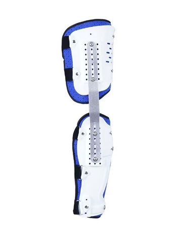 Jalgade fikseeritud ortoos, stabiliseerib hüppeliigese ja põlve ning reguleeritav reie- ja sääreluu tugi – hingav alajäseme kaitse