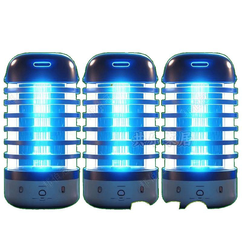 Lampa za ubijanje komaraca – pokrivenost 61 m² i više, napajanje preko mreže, izvor svjetla: cijev, metoda ubijanja inhalacijom, izmjenjiva baterija, trajanje baterije >12 sati