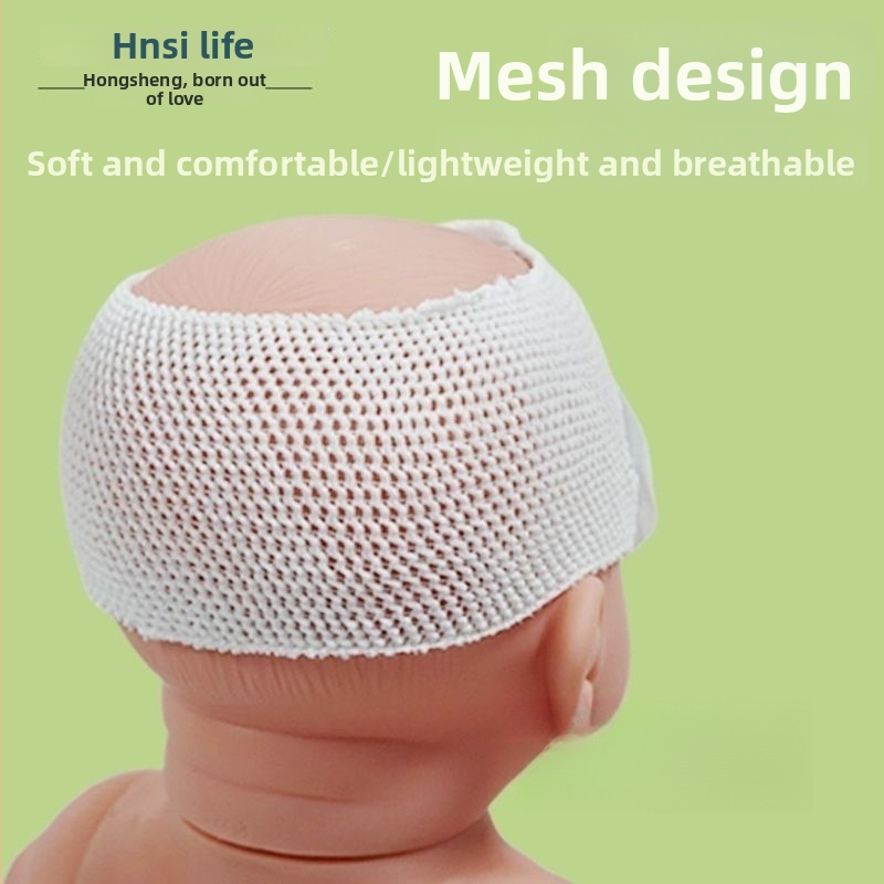 Yongsheng Aizsargājošā acu maska zīdaiņiem, kokvilnas audums, vienreizējai lietošanai