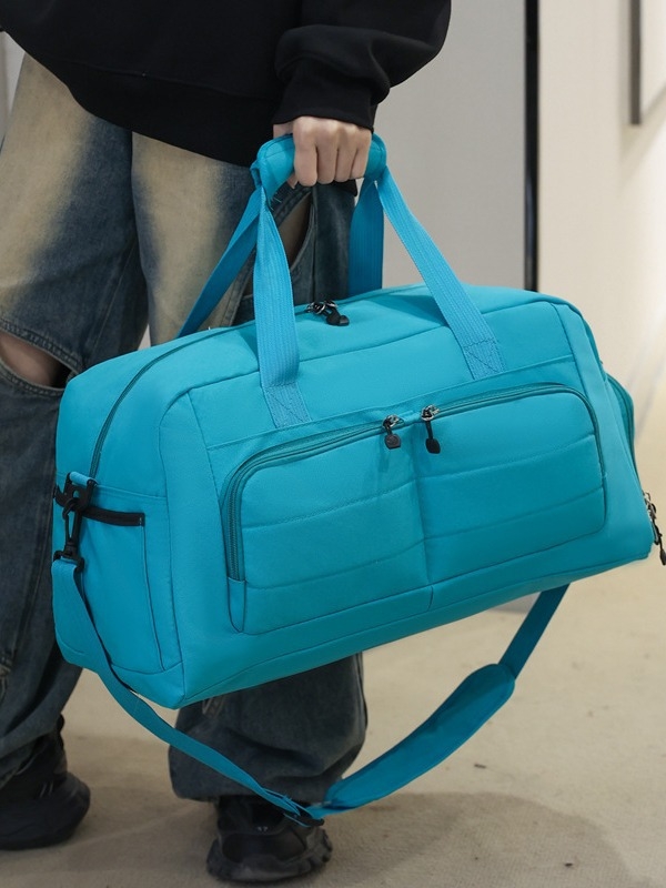 Sportska torba za putovanje i fitness s odjeljivanjem suho/mokro, otporan Oxford materijal, crossbody dizajn, kapacitet 36–55 L, unisex