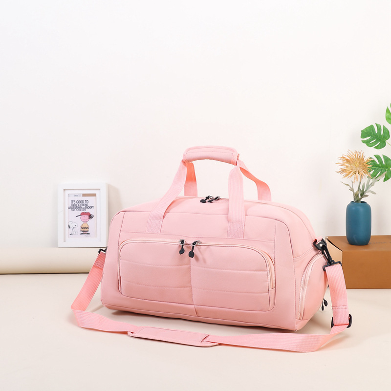 Sportska torba za putovanje i fitness s odjeljivanjem suho/mokro, otporan Oxford materijal, crossbody dizajn, kapacitet 36–55 L, unisex