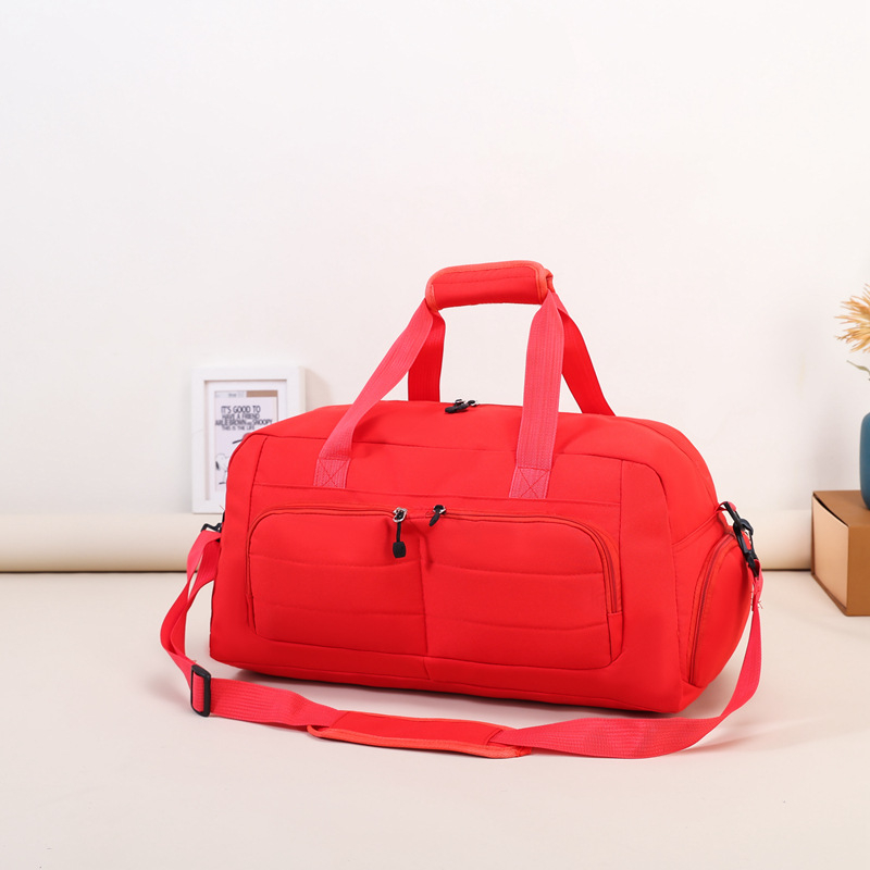 Sportska torba za putovanje i fitness s odjeljivanjem suho/mokro, otporan Oxford materijal, crossbody dizajn, kapacitet 36–55 L, unisex