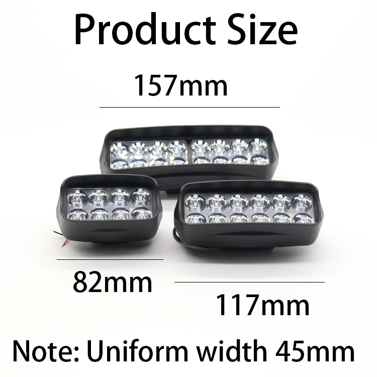 12V LED bar svjetlo za automobile i motocikle - iznimno svijetlo, bar stil, 16W