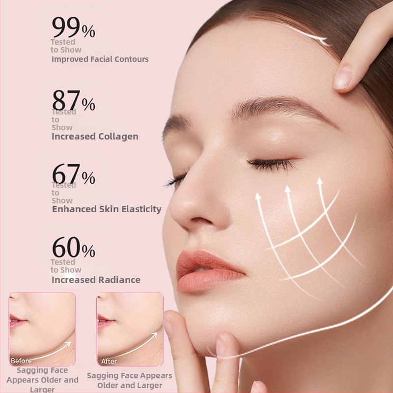 Masirajuci uređaj za lice mikrostrujom, dvostruka glava — vibrirajući tip, kućište ABS + nehrđajući čelik, 5. brzina, Li-Po baterija 5V-1A