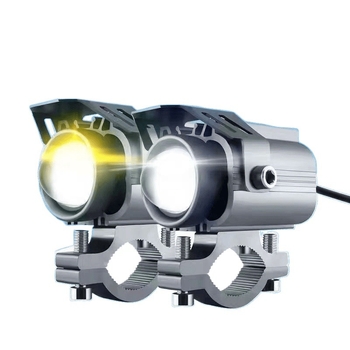 Φωτιστικό ηλεκτρικού μοτοποδηλάτου με λέιζερ προβολέα και φακό, 5000 lm