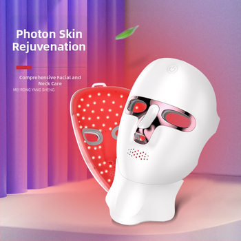 LED grožio kaukė ir spuogų gydymo įrenginys, fotonų terapija, sumažina raukšles, namų ir komerciniam naudojimui
