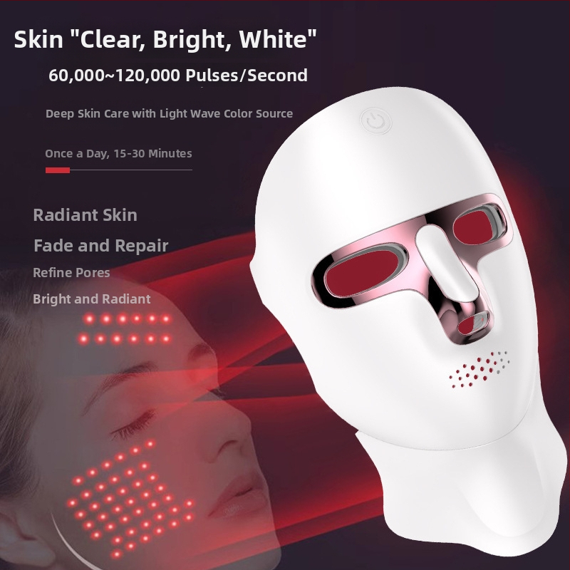 LED skaistummaska un aknes noņemšanas ierīce, foton-terapija, samazina grumbiņas, mājas un komerciāla lietošana