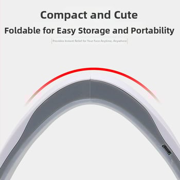 KS-6908 masažer za lice s vibracijama, električni, tip vibracije, ABS kućište, model 2022