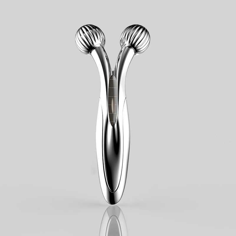 Лицев масажор с микроток, ролков тип, модел LKL-1911C, неелектричен, корпус с електроплатина, пуснат през 2019