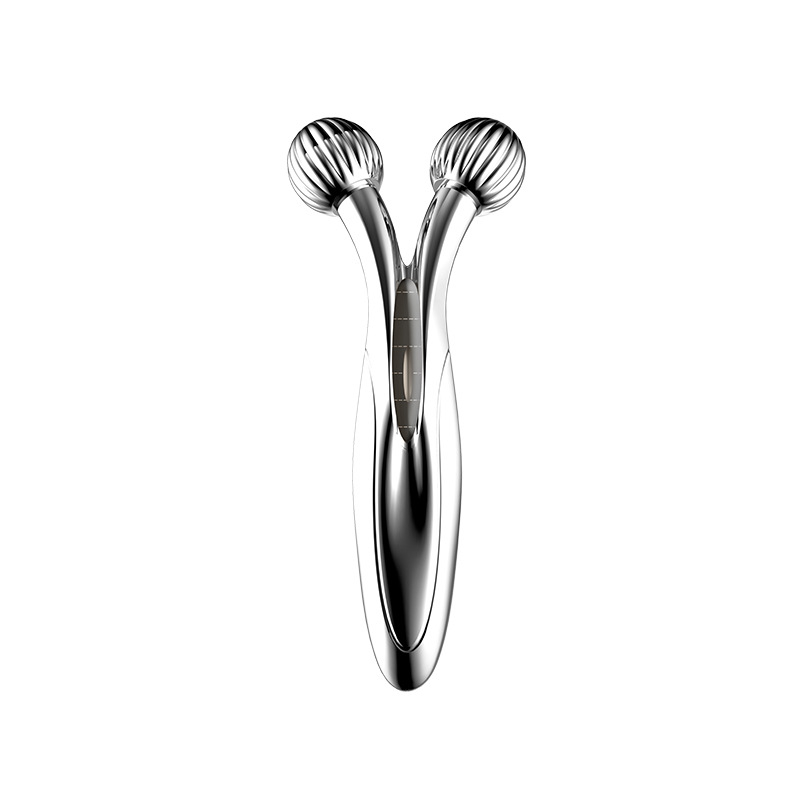 Лицев масажор с микроток, ролков тип, модел LKL-1911C, неелектричен, корпус с електроплатина, пуснат през 2019