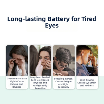 Nešiojamos akių priežiūros įrengimas su atomizuotu purškimu ir šaltos miglos, 3 lygis, miglos laikas ≤10 s, ištvermė >12 h, įmontuota baterija ≤50 mAh, ABS korpusas