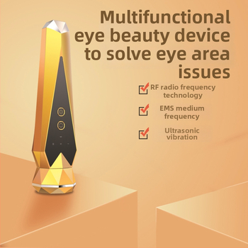 YM1007 — Uređaj za masažu očiju: vibracijski masažer, fototerapija, način za oči, zatezanje