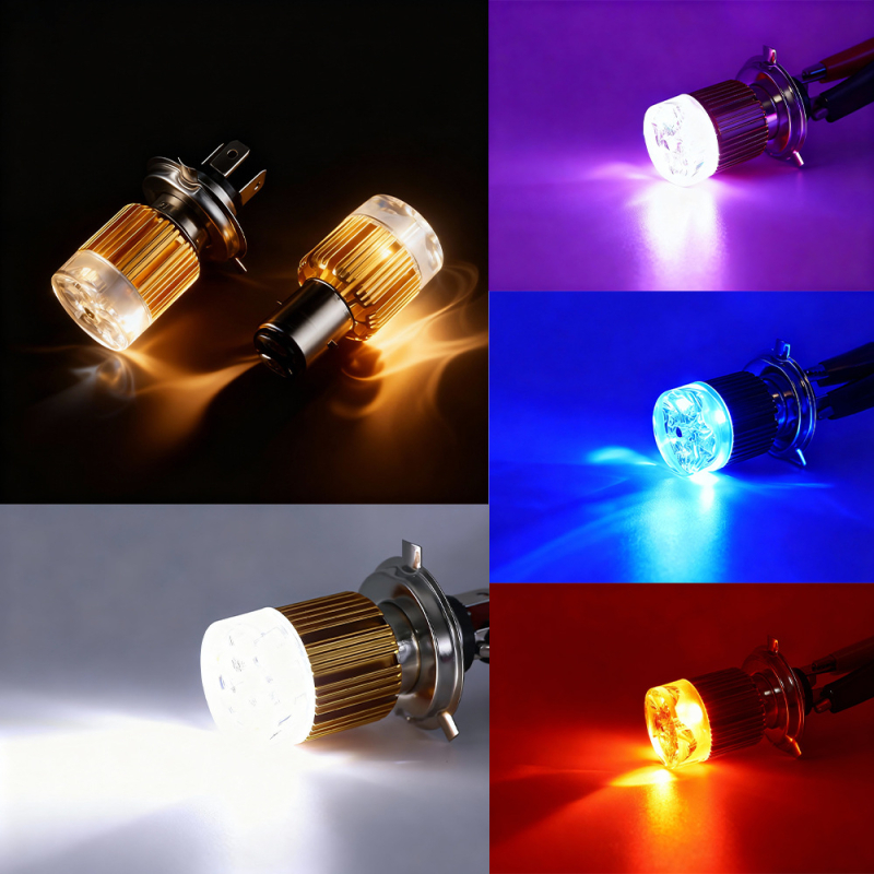 Ugrađeno prednje svjetlo za motocikl LED (12W, 12V, 1200 lm, IP67)