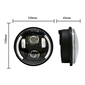 LED prednje svjetlo za motor i električno vozilo | 30W, 9-32V, IP67, 2000-3000 lm