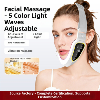 EMS mikrostrujno lice uređaj, višenamjenski alat za podizanje lica i oblikovanje V‑oblika lica, model V80, CE/ROHS certifikat