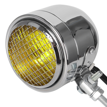 Φανάρι μοτοσικλέτας - πλέγμα, μεταλλικό περίβλημα, 12V, 35W Halogen, IP66