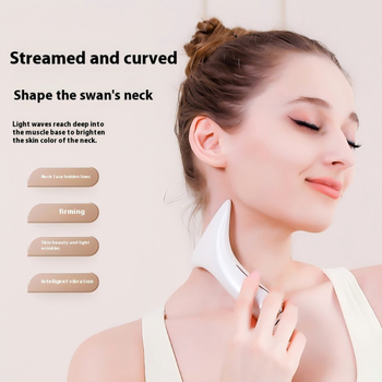 Uređaj za njegu vrata za kućnu upotrebu — njega kože, masaža vrata, obnova kože, podizanje i zatezanje, prenosiv s ugrađenom baterijom 300–500mAh, IPX5 vodootporan