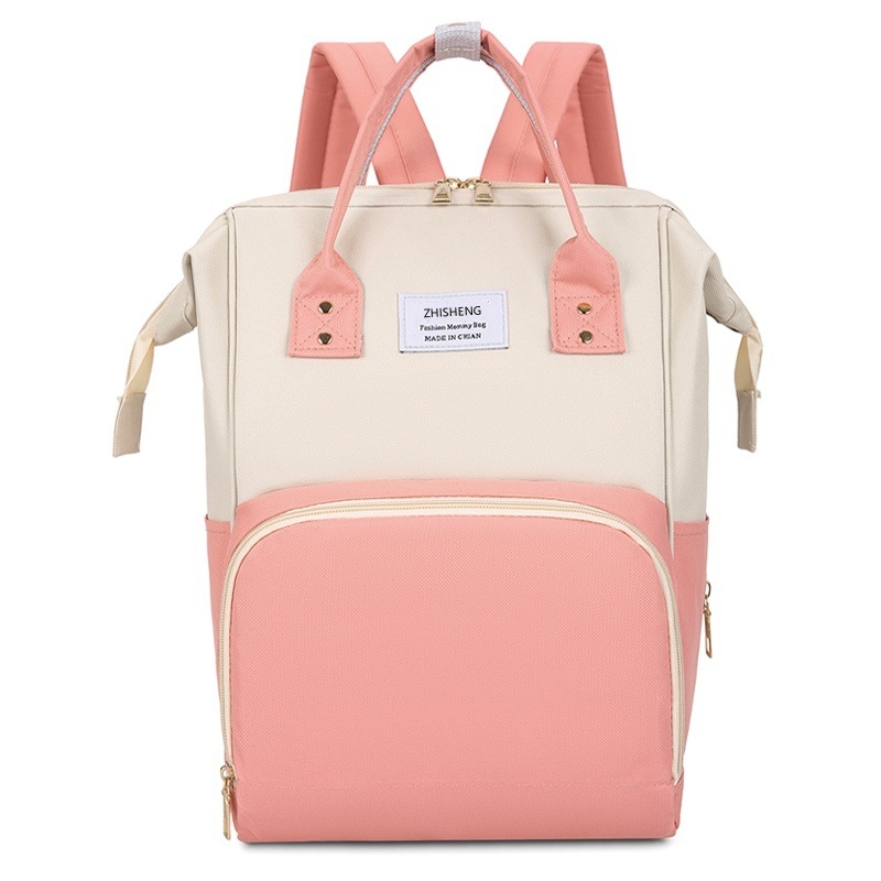 Rucsac pentru mame din Oxford, impermeabil, izolație, compartiment uscat și ud, capacitate extensibilă