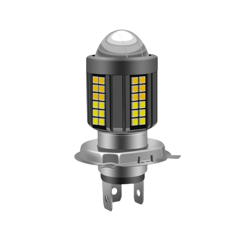 Φανάρι LED μοτοσικλέτας H4 με φακό fisheye, IP67, 12V, 9W, 1200lm