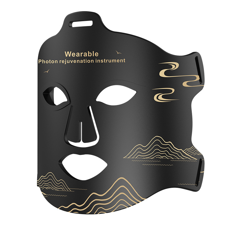 Dispozitiv de fotorejuvenare facial cu mască LED – utilizare acasă, portabil, rezistent la apă IPX7, rejuvenare a pielii și luminozitate