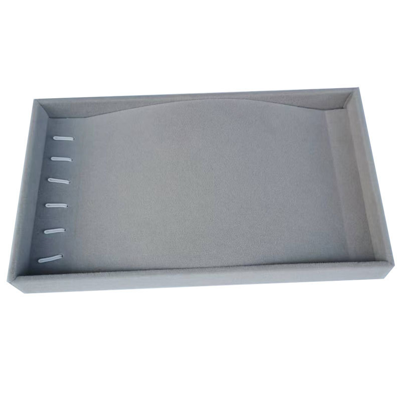 Raft de bijuterii, ABS corp, husă velur, tehnică de îmbinare, stil artistic