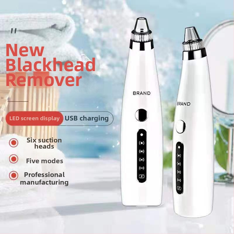 Elektrinis juodųjų dėmių siurbimo prietaisas YC168, porų valymas, 5 greičių reguliavimas, CE/FCC/ROHS sertifikuotas