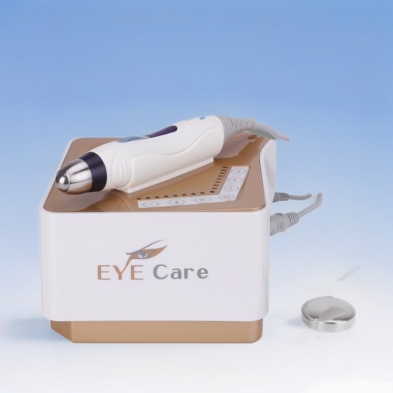 Dispozitiv de îngrijire a ochilor cu RF microîncălzire și vibrație, IPX1, portabil, fără baterie încorporată