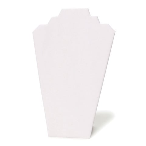 Ručni papirnati stalak za izlaganje ogrlica s flanelnom kućištem, ručno izrađeno, za ogrlice i nakit