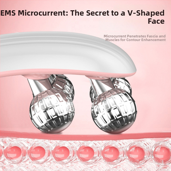 Daugifunkcinis elektrinis grožio įrenginys veidui – veido pakėlimas ir tonizavimas, ritinėlio tipo formavimo prietaisas dvigubam smakrui, modelis LH, ABS korpusas, CE/ROHS/FCC sertifikatai, raukšlių šalinimas