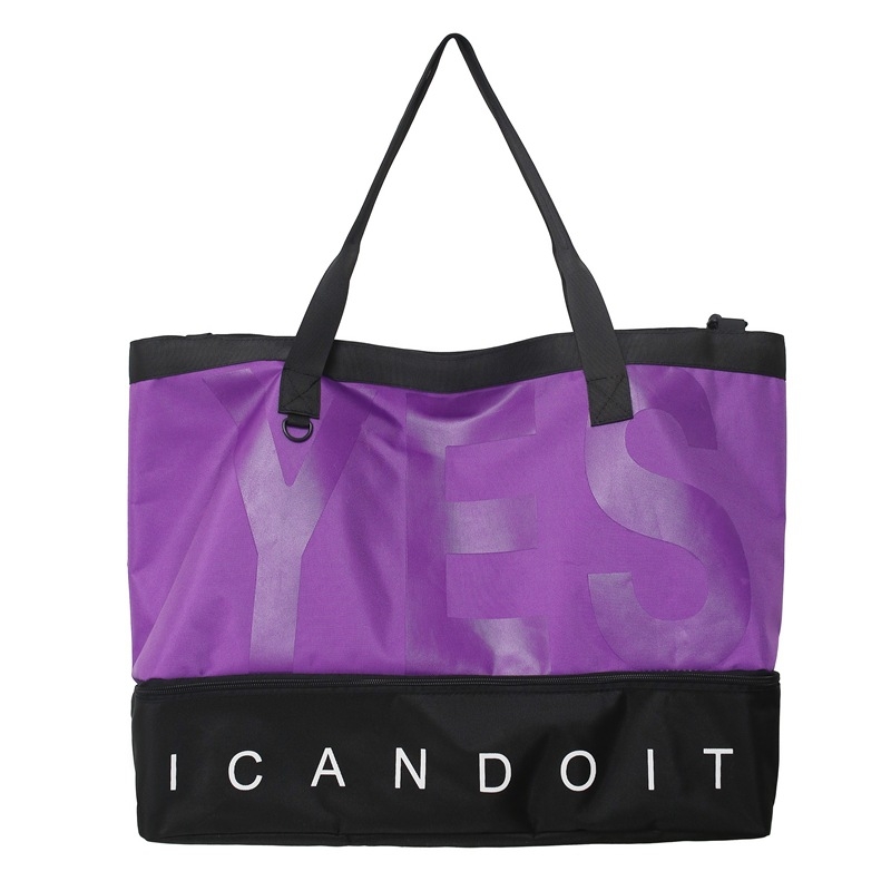 Geantă de voiaj unisex 36–55L, Oxford, impermeabilă și cu compartiment uscat-umed