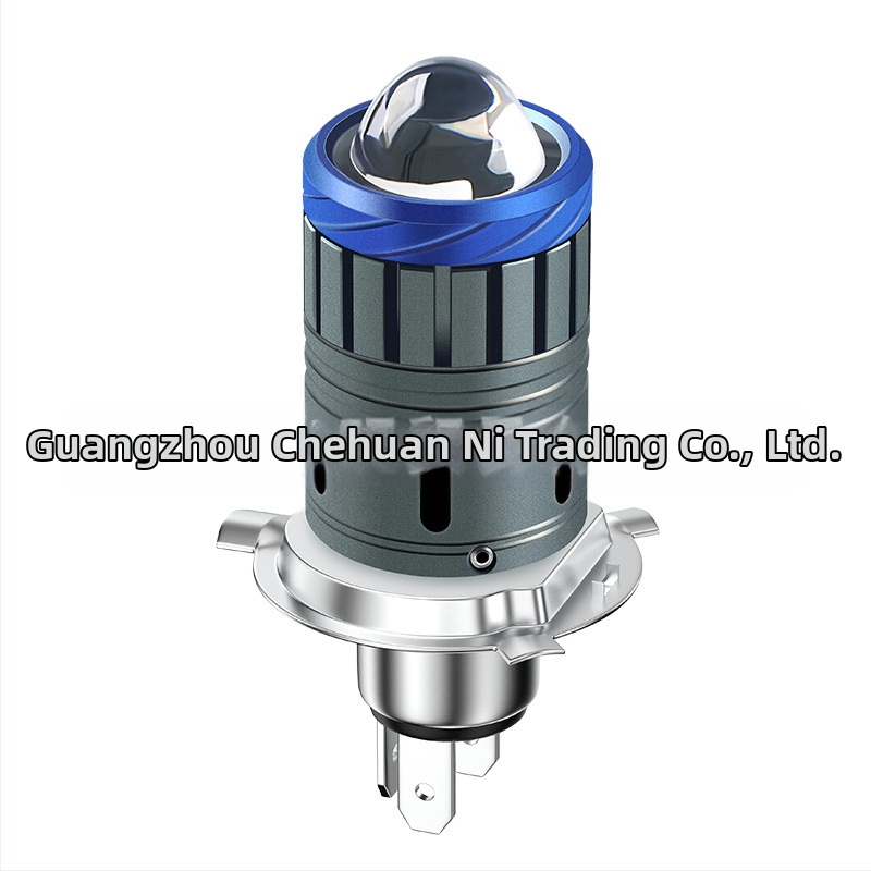 Motocyklové LED svetlo 3570, dvojfarebná šošovka, kompatibilné s H4/H6/BA20D, 26W, 12–80V, 6000K, hliníkové telo