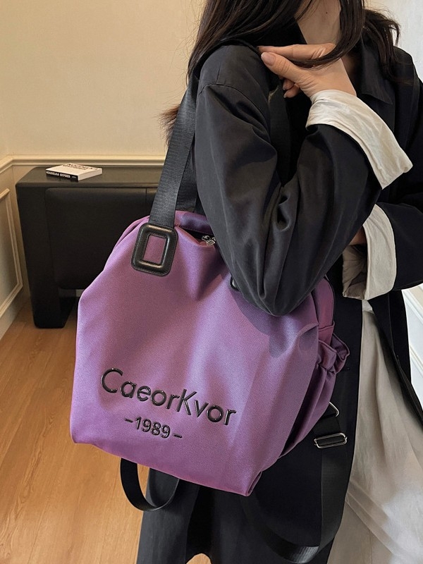 Rucsac feminin ușor, stil urban minimalist — capacitate sub 20 L, încap laptop de 8 inci, nailon, multifuncțional