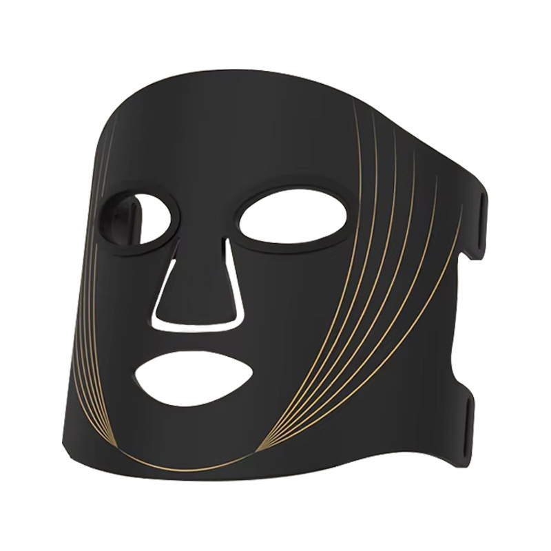 Domaći silikon maska za lice, LED spektralno svjetlo, fotonsko pomlađivanje, tretman crvenim i plavim svjetlom, instrument za masku lica, ugrađena baterija 500–800 mAh, IPX0