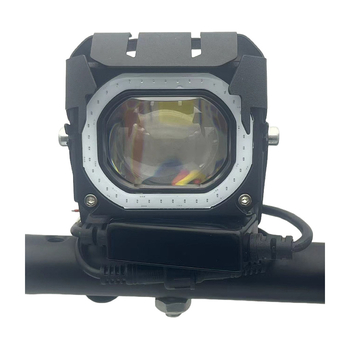 Φακός μοτοσικλέτας, εξωτερικός βοηθητικός λαμπτήρας, αλουμινένιος корпус, 12W, 9–80V, IP67, LED 3570