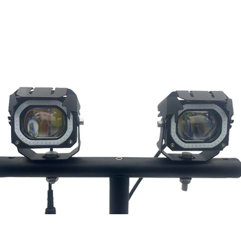 Φακός μοτοσικλέτας, εξωτερικός βοηθητικός λαμπτήρας, αλουμινένιος корпус, 12W, 9–80V, IP67, LED 3570