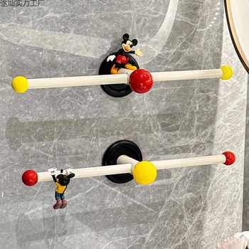 Zidni držač za nakit sa satenskim cvijetom – otporan na prašinu, kupaonsko skladište, univerzalni stil