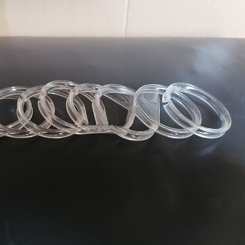 Držač za narukvice - prozirni akril, fiksni C-prsten, ženski stil